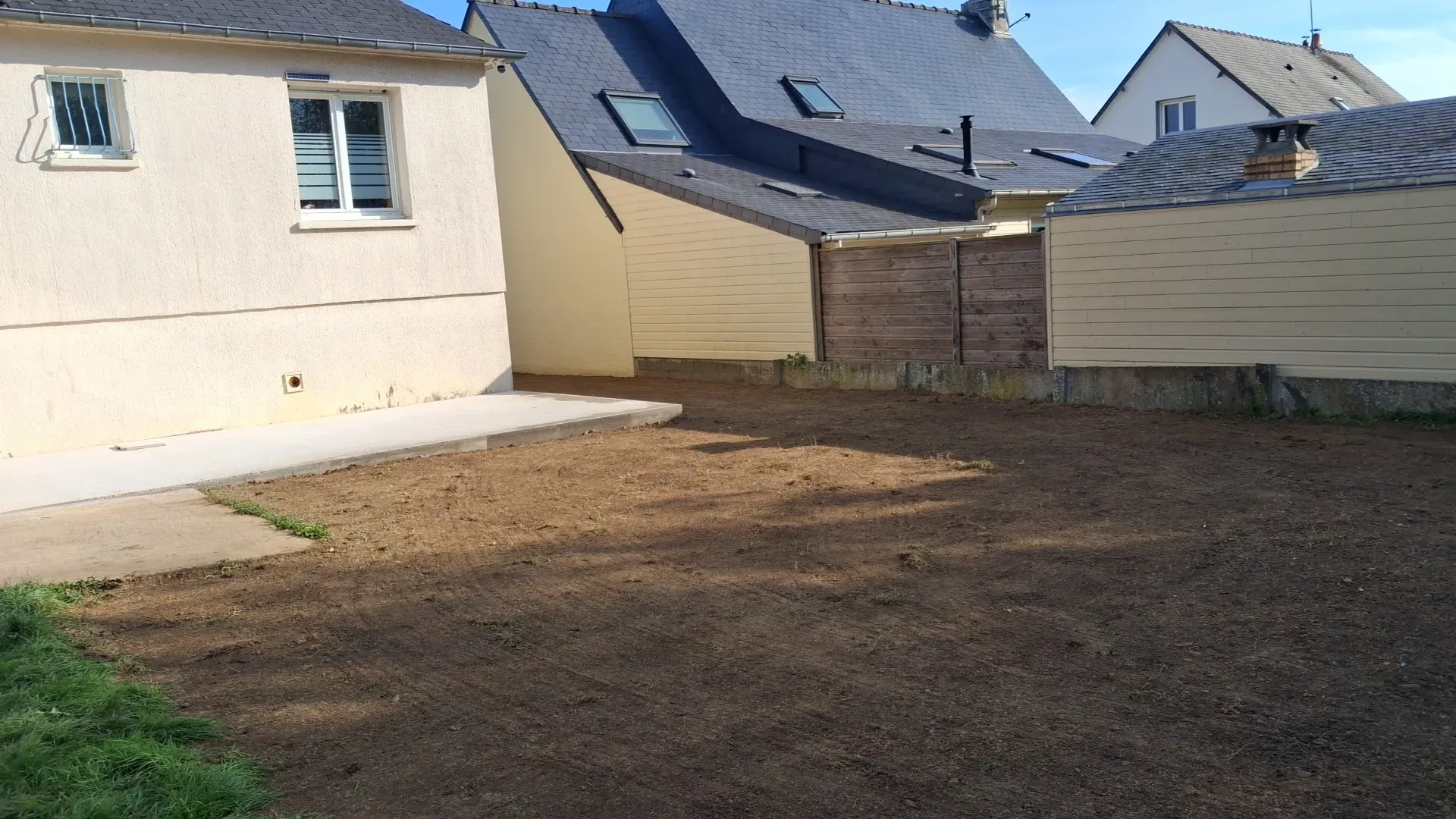 Chantier après intervention JMW Entreprise — résultat final