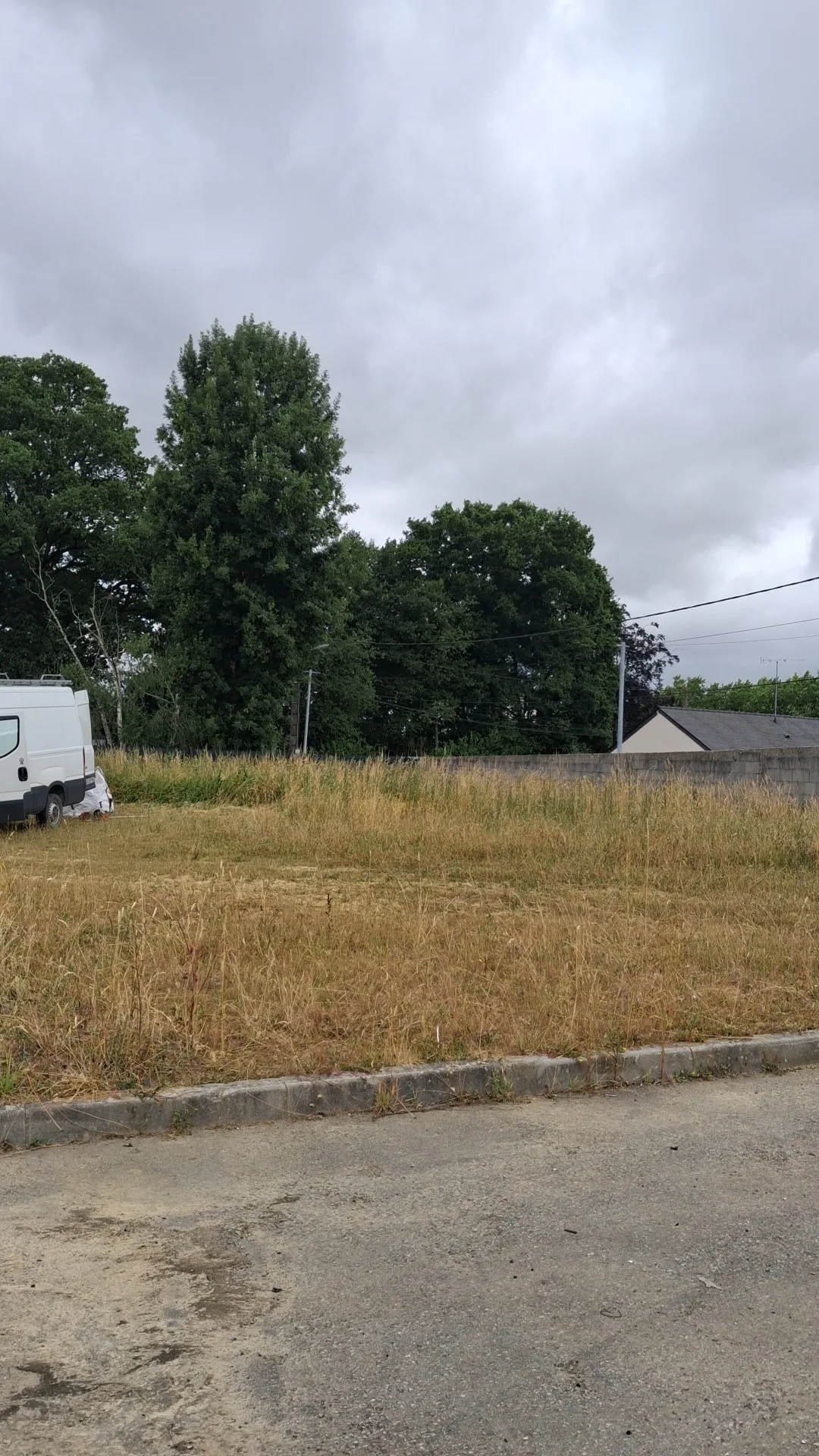 Parcelle avant intervention — JMW Entreprise Mayenne